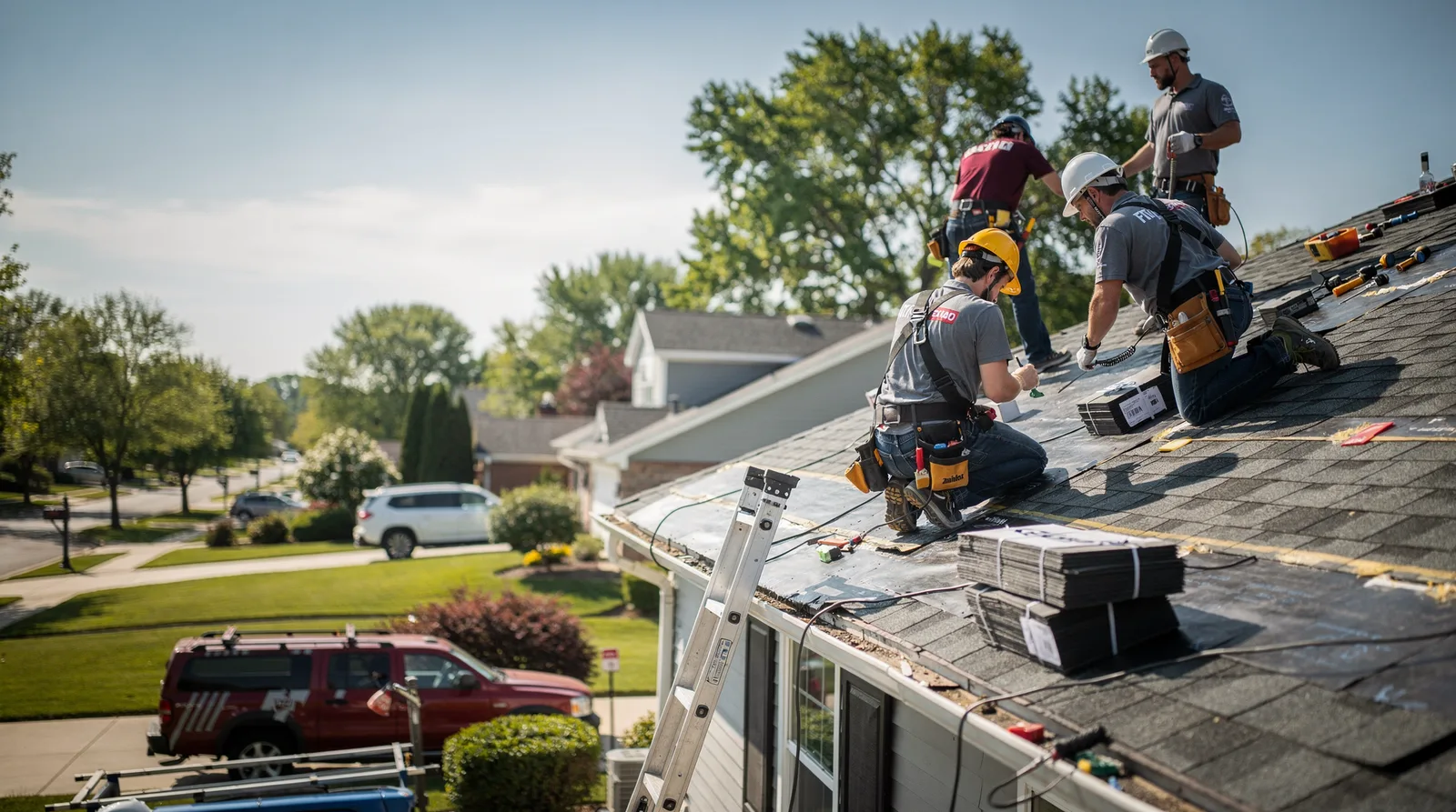 Roof Repair in Sidney, IL around you